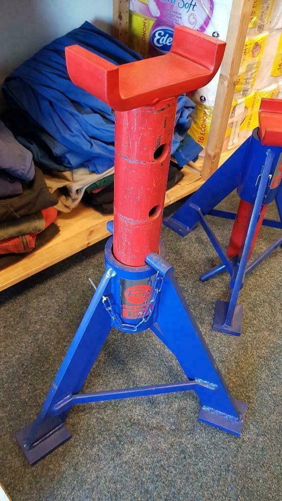 Assteunen autosteunen FOG 12000 Kg per stuk 2 stuks 3