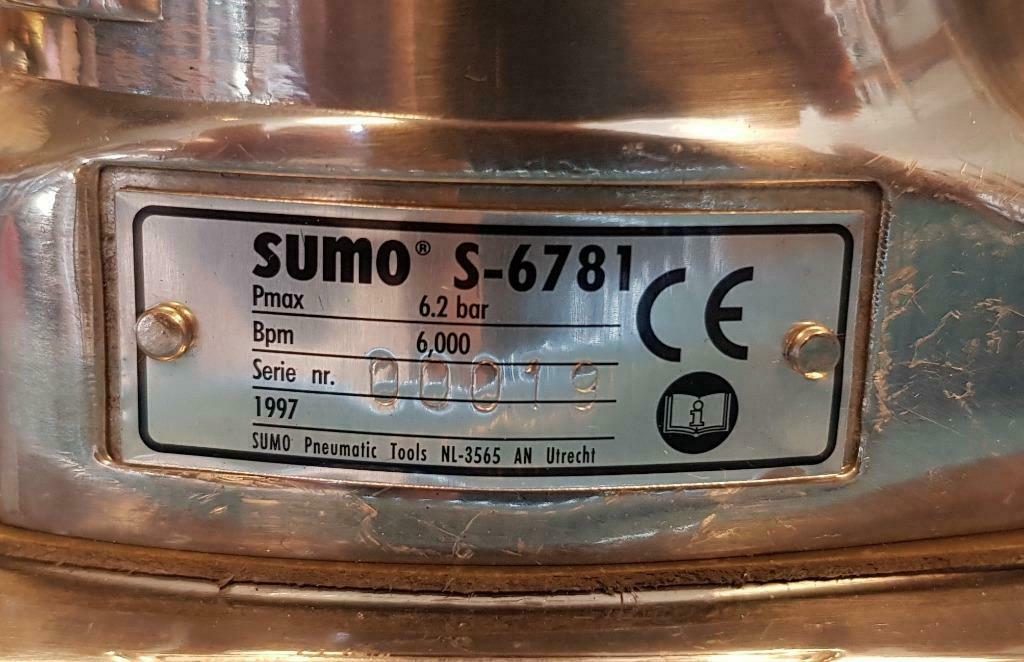 SUMO luchtgereedschap Vlakschuurmachine S-6781 8