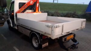 Open laadbak voor IVECO Type 40C18/T EURO 4 opleggertrekker