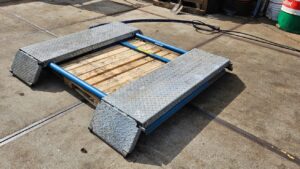 Schaarhefbrug hefbrug Nussbaum Sprinter Mobil 2500Kg 2005