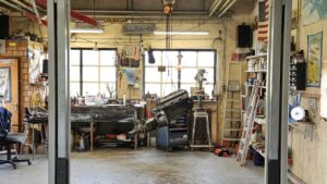 Gebruikte 2 koloms hefbrug autobrug Nussbaum 2.30 SLE 3000Kg