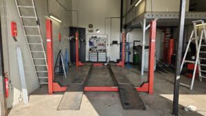 4 koloms hefbrug autobrug OMA 526L5 5000Kg APK brug RAI keur Rijbaanlengte 510cm!